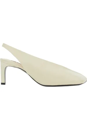 Jil Sander Damen, Schuhe, Weiß, 38 EUGröße: