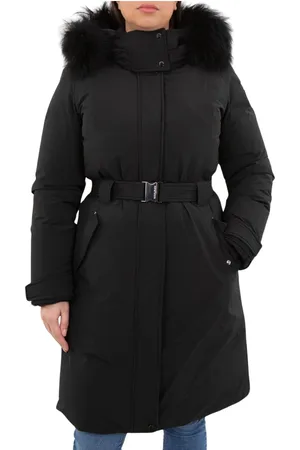 Woolrich Damen, Mäntel, Schwarzk, SGröße: