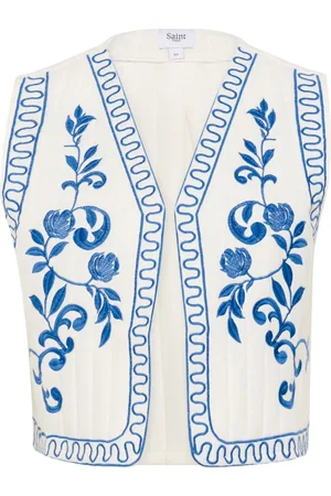 Saint Tropez Damen, Jacken, Weiß, 2XLGröße: