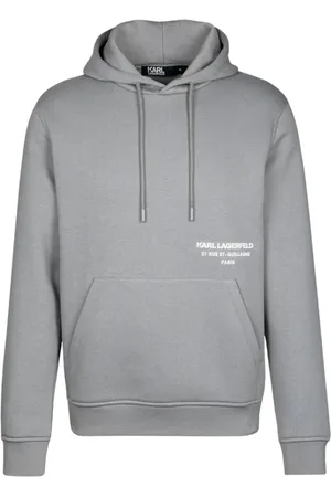 Karl Lagerfeld Herren, Sweatshirts & Hoodies, Grau, MGröße: