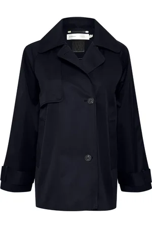 INWEAR Damen, Mäntel, Blau, 2XLGröße: