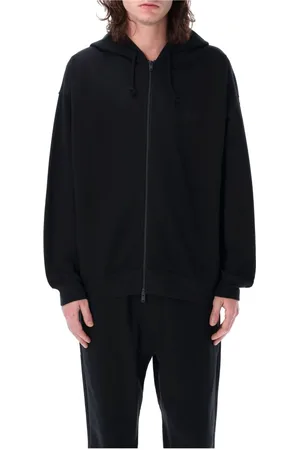 Y-3 Herren, Sweatshirts & Hoodies, Schwarzk, LGröße: