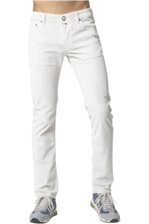 Jacob Cohen Herren, Jeans, Weiß, W38Größe: