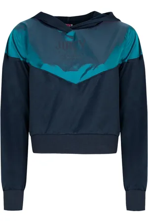 Juicy Couture Damen, Sweatshirts & Hoodies, Blau, LGröße: