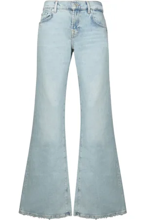 7 for all Mankind Damen, Jeans, Blau, W31Größe: