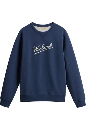 Woolrich Herren, Sweatshirts & Hoodies, Blau, SGröße: