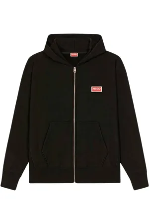 Kenzo Herren, Sweatshirts & Hoodies, Schwarzk, LGröße:
