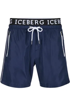 Iceberg Herren, Bademode, Blau, MGröße: