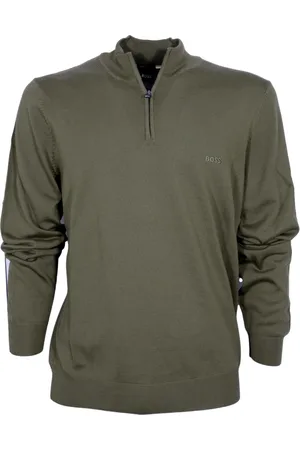HUGO BOSS Herren, Sweatshirts & Hoodies, Grün, SGröße: