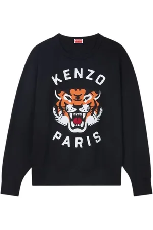 Kenzo Herren, Sweatshirts & Hoodies, Schwarzk, SGröße: