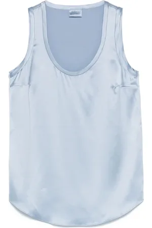 Brunello Cucinelli Damen, Oberteile, Blau, LGröße: