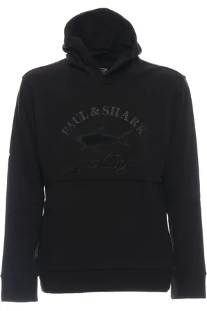 Paul & Shark Herren, Sweatshirts & Hoodies, Schwarzk, 2XLGröße: