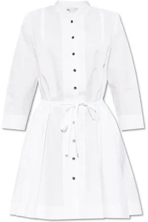 Tory Burch Damen, Kleider, Weiß, SGröße: