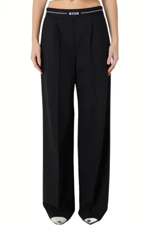 Msgm Damen, Hosen, Schwarzk, SGröße: