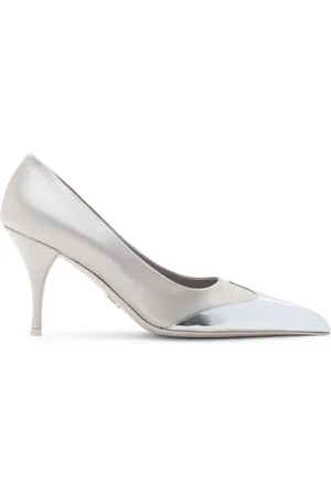 Prada Damen, Schuhe, Grau, 38 1/2 EUGröße: