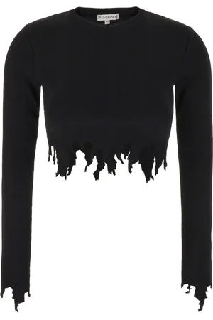 J.W.Anderson Damen, Oberteile, Schwarzk, SGröße: