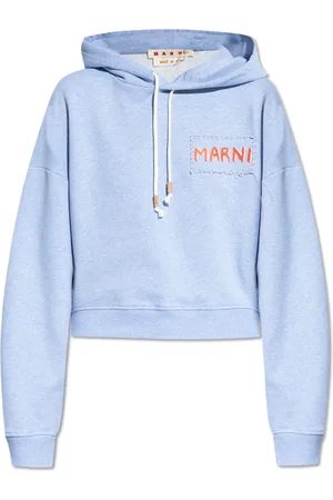 Marni Damen, Sweatshirts & Hoodies, Blau, 2XSGröße: