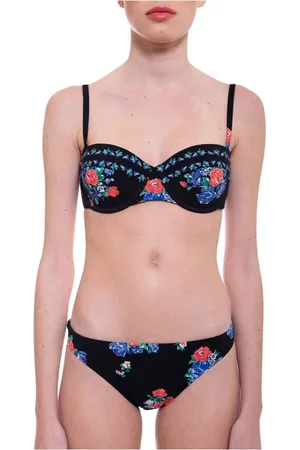 Tory Burch Damen, Bademode, Schwarzk, MGröße: