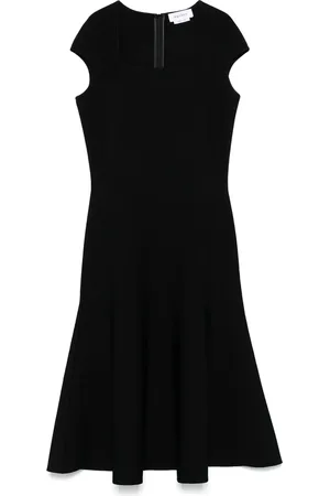 Alexander McQueen Damen, Kleider, Schwarzk, LGröße: