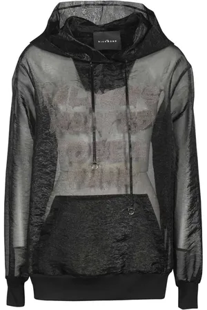 John Richmond Damen, Sweatshirts & Hoodies, Schwarzk, SGröße: