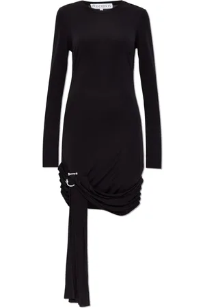 J.W.Anderson Damen, Kleider, Schwarzk, 2XSGröße: