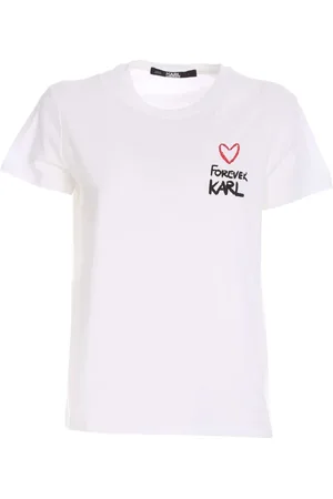 Karl Lagerfeld Damen, Oberteile, Weiß, XSGröße: