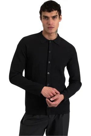 Drykorn Herren, Strickwaren, Schwarzk, 2XLGröße: