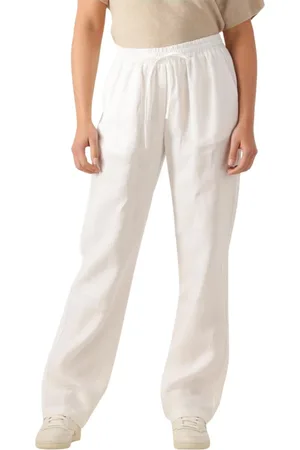 Resort Finest Damen, Hosen, Weiß, SGröße: