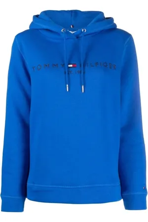 Tommy Hilfiger Damen, Sweatshirts & Hoodies, Blau, SGröße: