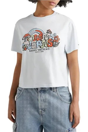 Tommy Hilfiger Damen, Oberteile, Weiß, SGröße: