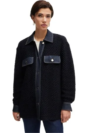 HUGO BOSS Damen, Jacken, Blau, XLGröße: