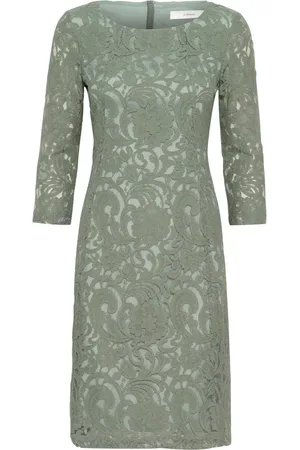 INWEAR Damen, Kleider, Grün, XLGröße: