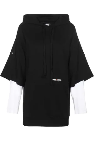 Karl Lagerfeld Damen, Sweatshirts & Hoodies, Schwarzk, XSGröße: