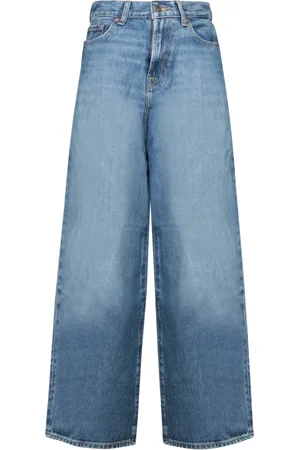 7 for all Mankind Damen, Jeans, Blau, W24Größe: