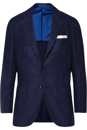 Kiton Herren, Jacken, Blau, 2XLGröße: