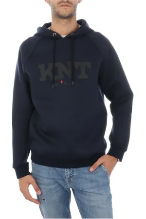 Kiton Herren, Sweatshirts & Hoodies, Blau, XLGröße: