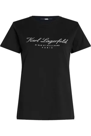 Karl Lagerfeld Damen, Oberteile, Schwarzk, LGröße: