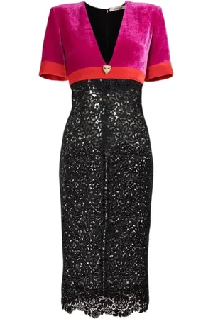 Roberto Cavalli Damen, Kleider, Lila, 2XSGröße: