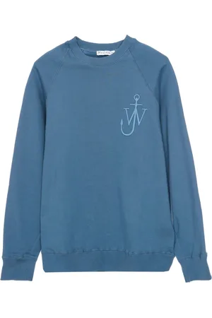 J.W.Anderson Herren, Sweatshirts & Hoodies, Blau, MGröße: