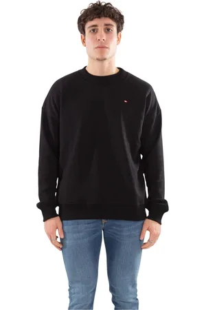 Diesel Herren, Sweatshirts & Hoodies, Schwarzk, SGröße: