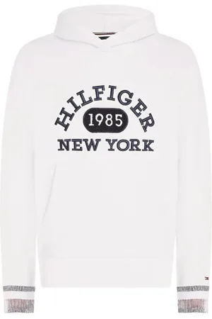 Tommy Hilfiger Herren, Sweatshirts & Hoodies, Weiß, LGröße: