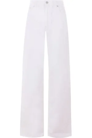haikure Damen, Jeans, Weiß, W27Größe: