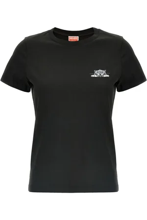 Kenzo Damen, Oberteile, Schwarzk, LGröße: