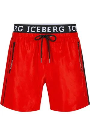Iceberg Herren, Bademode, Rot, LGröße: