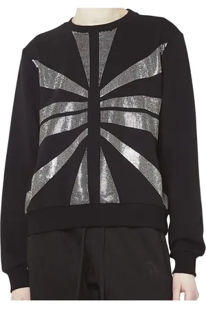 John Richmond Damen, Sweatshirts & Hoodies, Schwarzk, XSGröße: