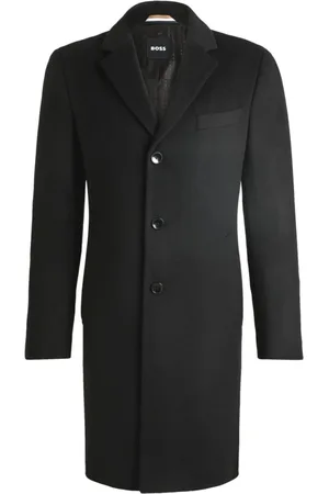 HUGO BOSS Herren, Mäntel, Schwarzk, XLGröße: