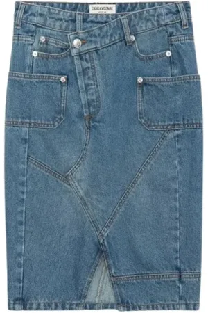 Zadig & Voltaire Damen, Röcke, Blau, MGröße: