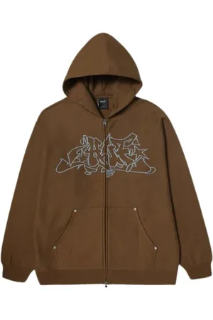 Huf Herren, Sweatshirts & Hoodies, Braun, LGröße: