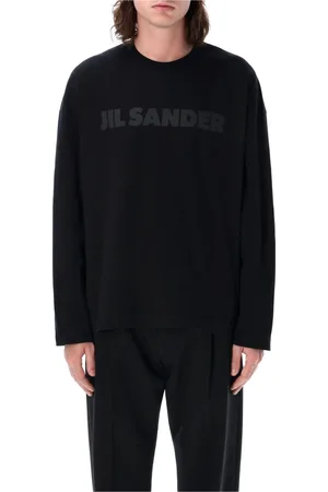 Jil Sander Herren, Oberteile, Schwarzk, MGröße: