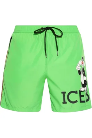 Iceberg Herren, Bademode, Grün, 2XLGröße: